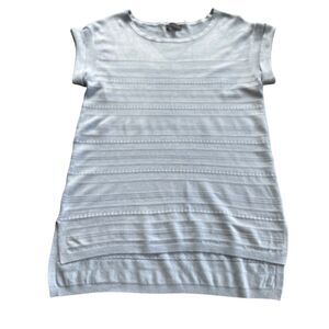 Women's Baby Blue Short Sleeve Sweater  from the Limited- Size S